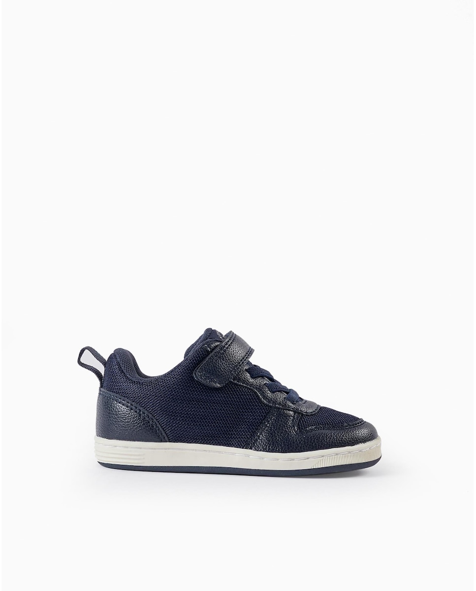 Черные спортивные туфли для мальчика на застежке-липучке Zippy, черный цена и фото