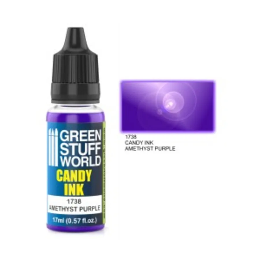 

Чернила Candy — аметистово-фиолетовый (17 мл), Paint - Inks & Dyes (Green Stuff World)