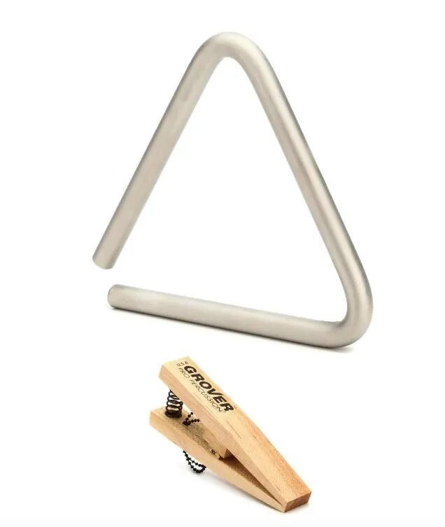 

Новый гровер Pro Percussion Super-Overtone Triangle с клипсой — 6 дюймов