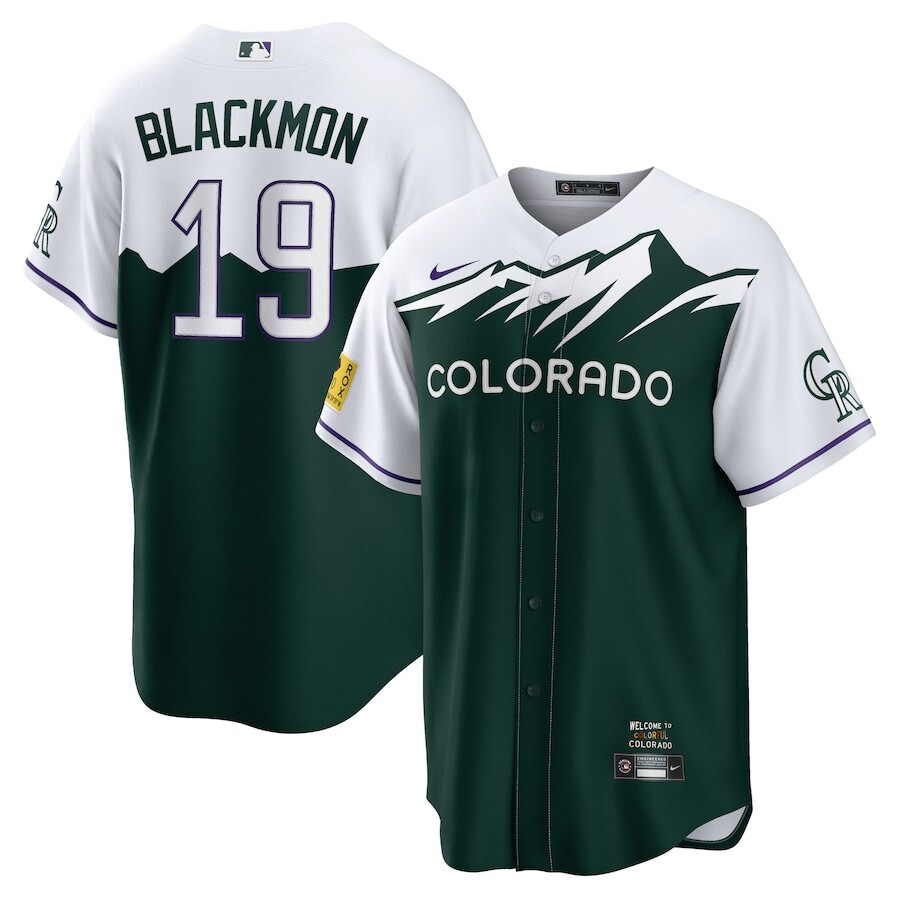 

Джерси Nike Colorado Rockies, зеленый