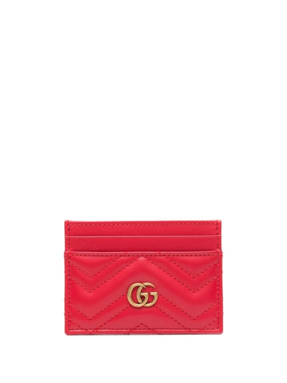 

Gucci картхолдер GG Marmont, красный
