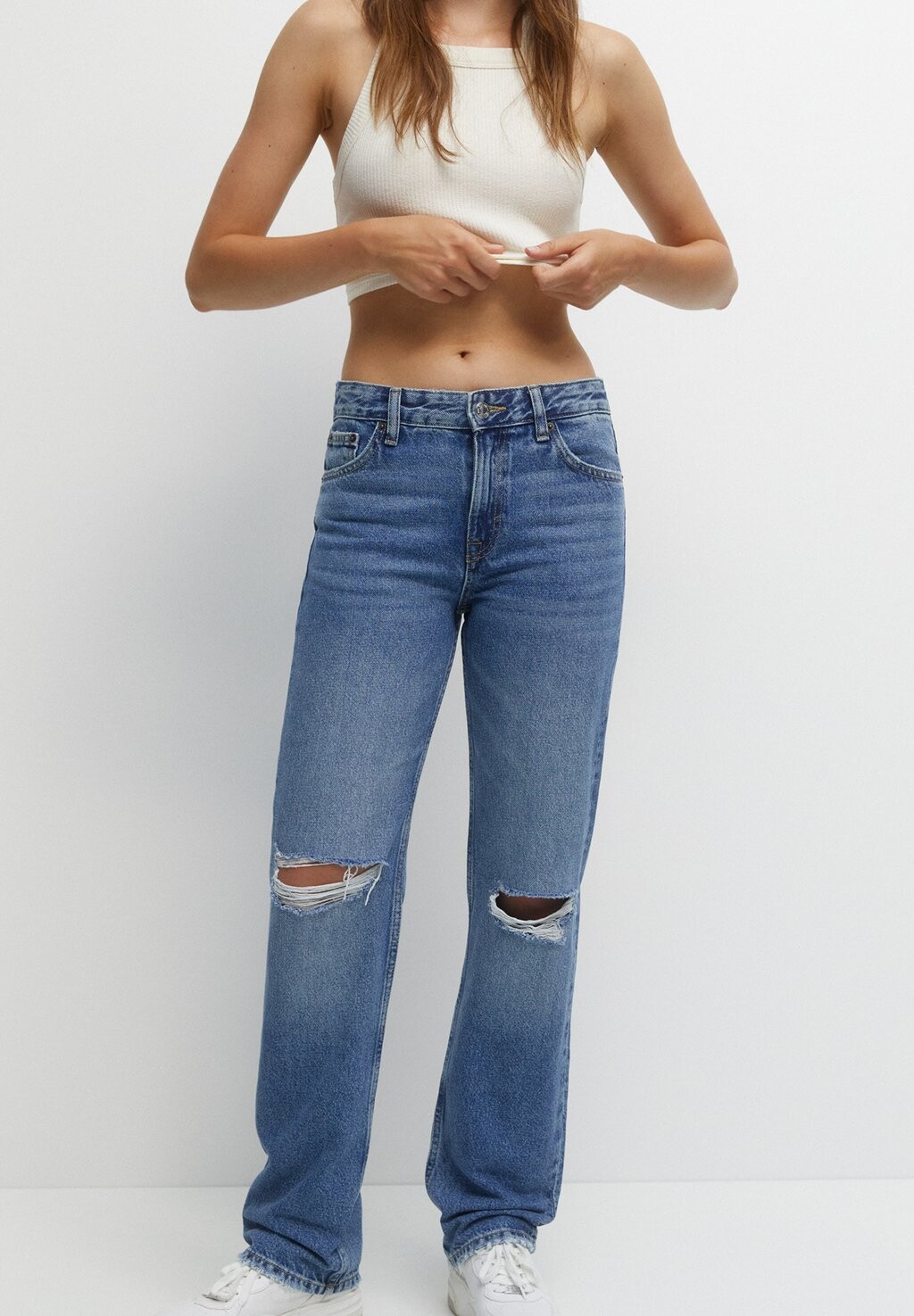 

Джинсы прямого кроя PULL&BEAR