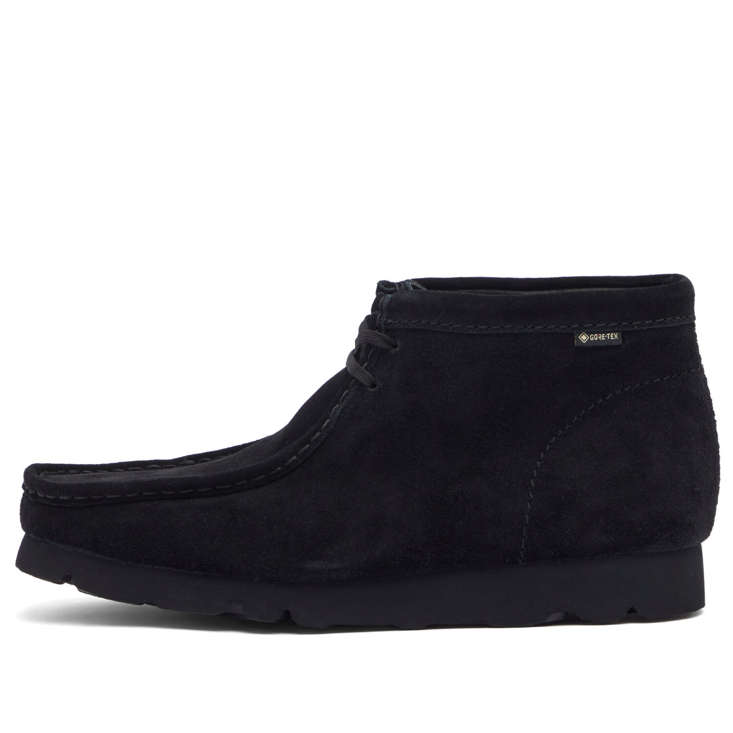 

Туфли броги Clarks Originals Wallabee Boot Gore-Tex, цвет Black Suede