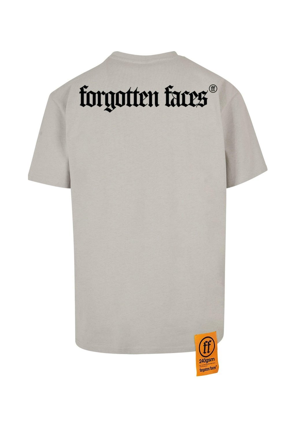 

Футболка с принтом SLICED TEE Forgotten Faces, светло-серый