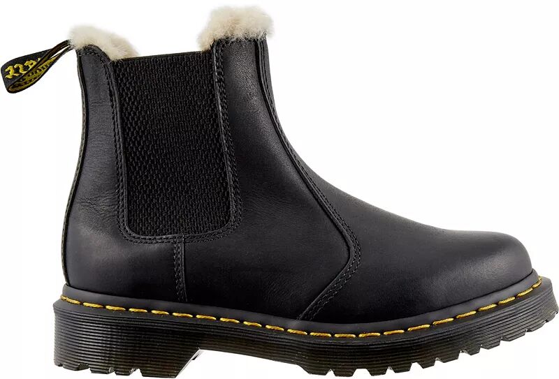 Женские кожаные ботинки челси Dr. Martens 2976 Leonore Farrier, черный