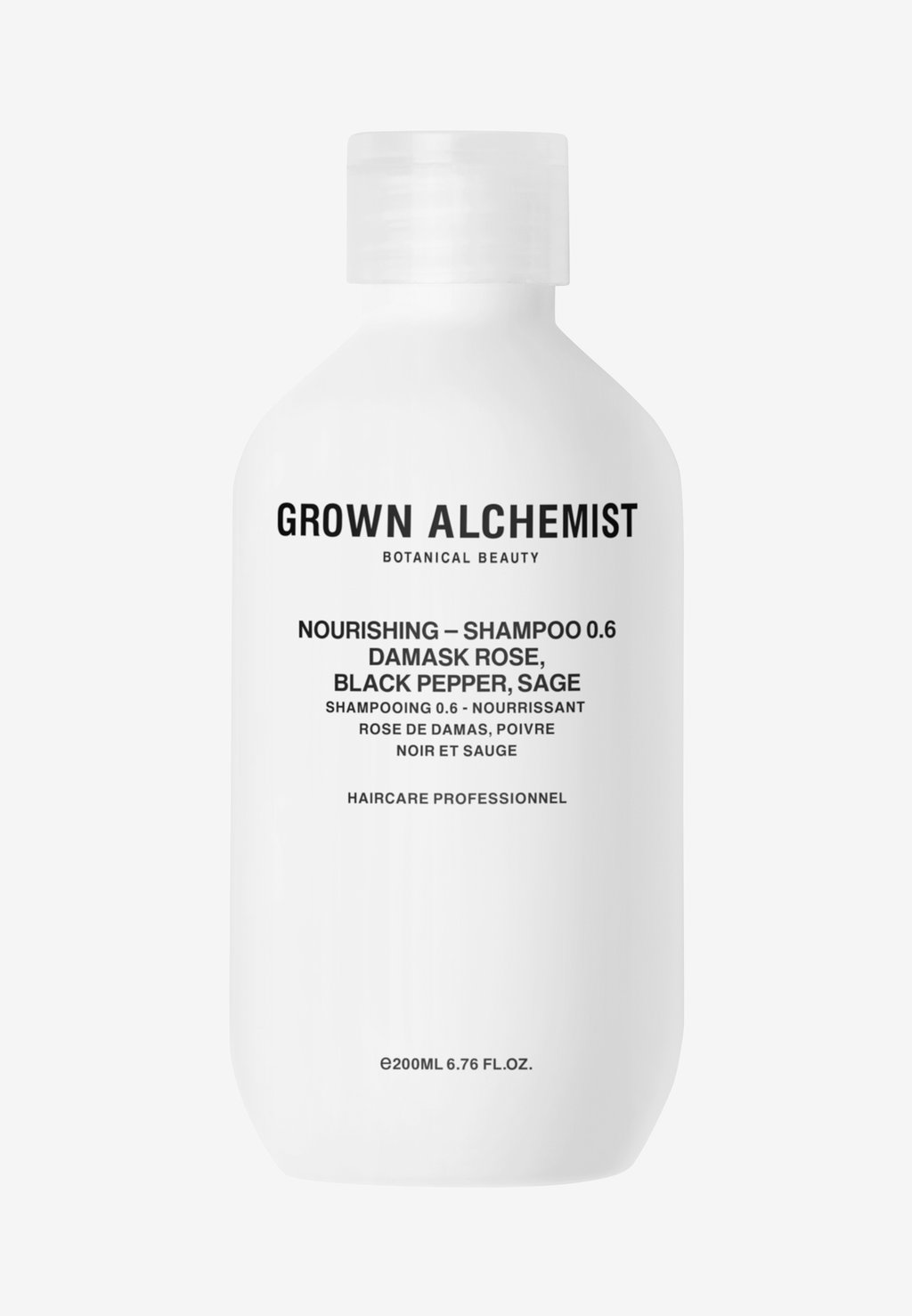Шампунь Nourishing-Shampoo 0.6 Damask Rose, Black Pepper, Sage Grown Alchemist grown alchemist detox shampoo phyto protein lycopene sage