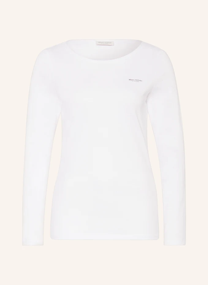 

Длинный рукав Marc O'Polo, белый, Черный