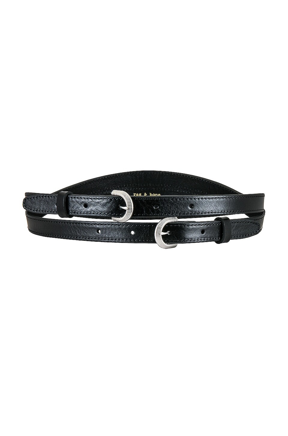 

Ремень Rag & Bone Exchange Waist, черный