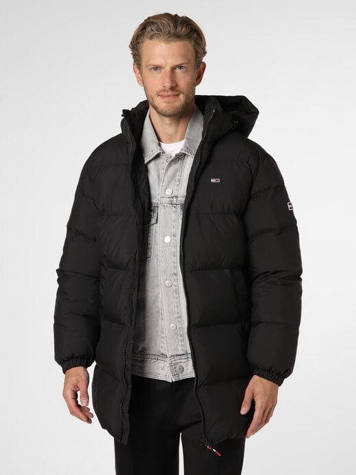 

Пуховик Tommy Jeans, черный
