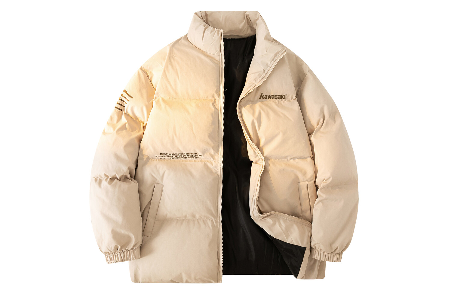 

Стеганая куртка унисекс Kawasaki, цвет Off-white (hooded)