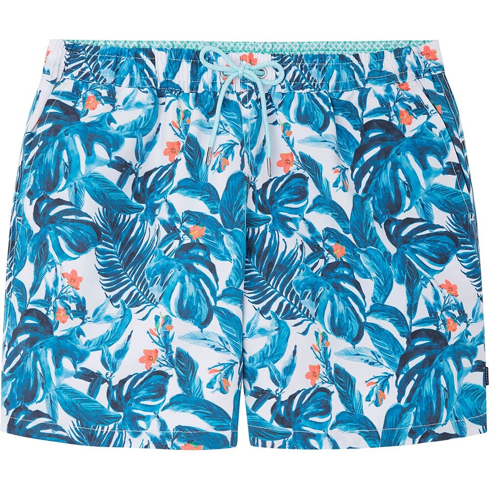 

Шорты для плавания Hackett Watercolour Palm, синий