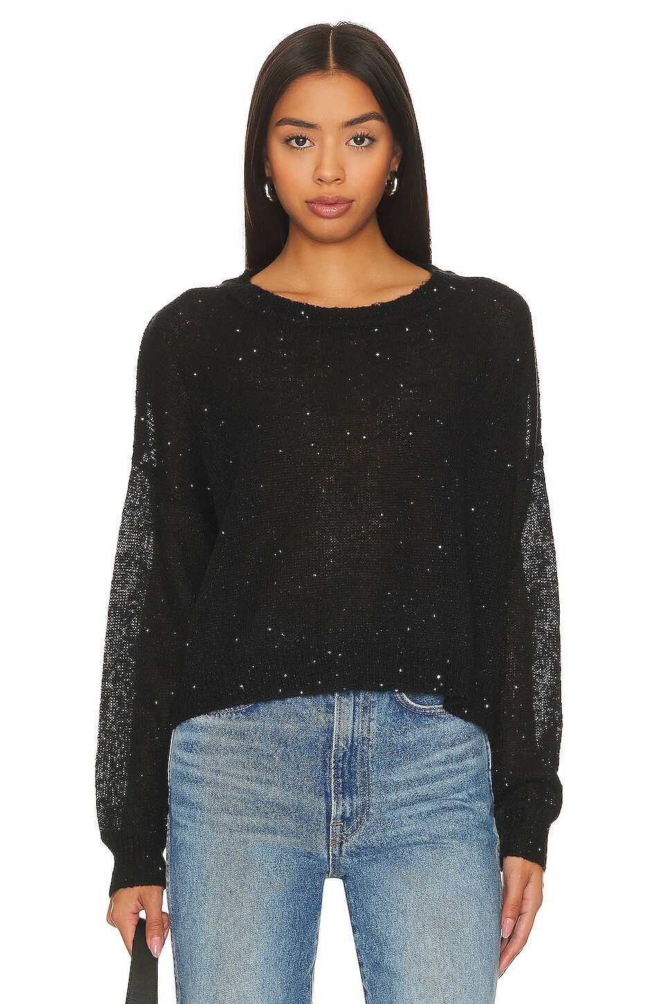 

Свитер LNA Sheye Sparkle, цвет Black Night