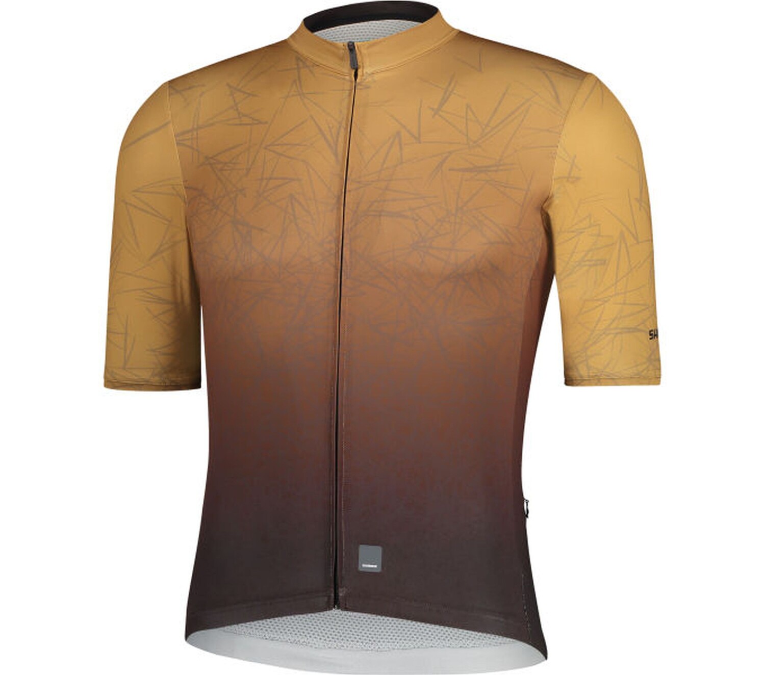 цена Рубашка SHIMANO Short Sleeve Jersey BREAKAWAY, цвет Mustard Yellow