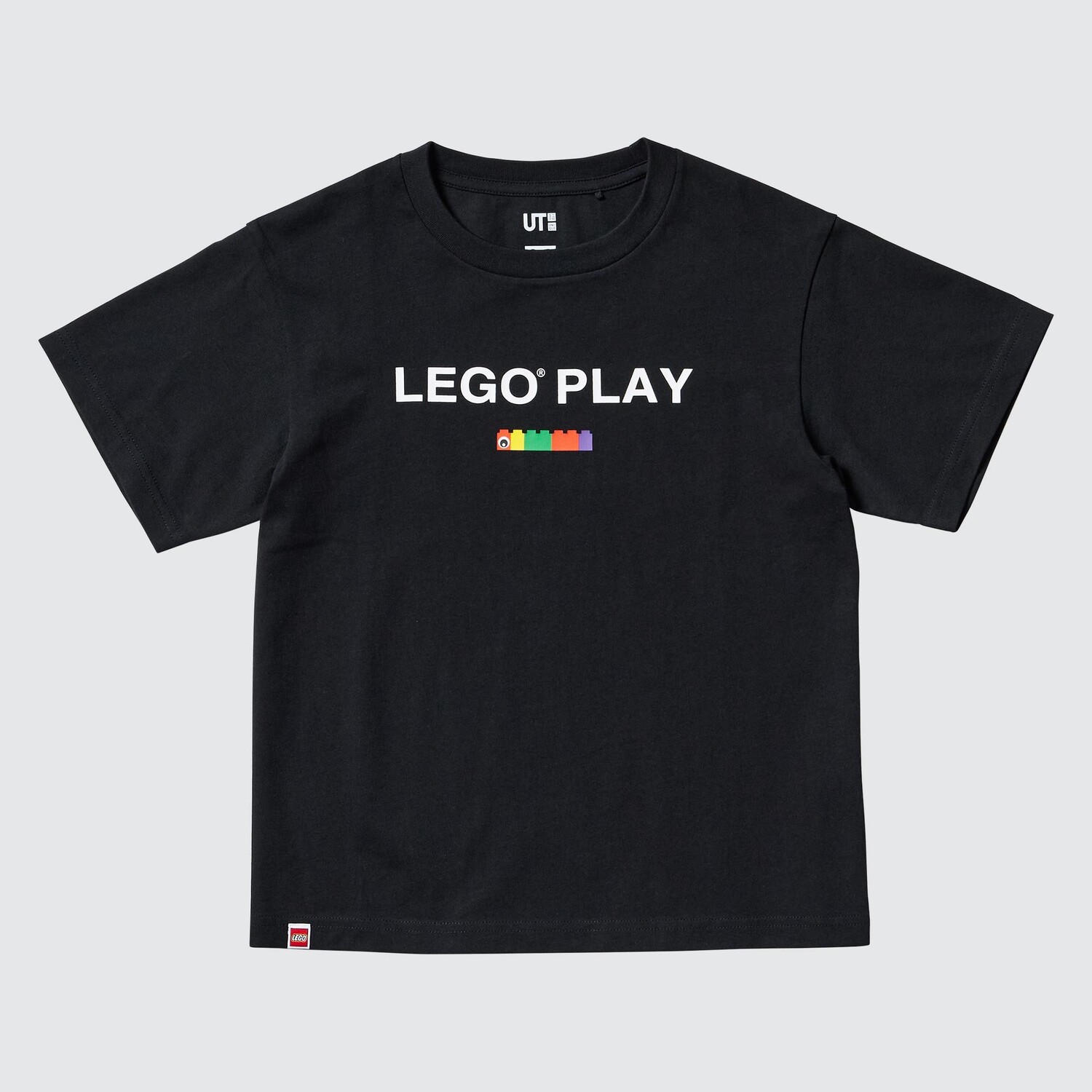 

Футболка с графическим принтом lego classic ut kids UNIQLO, черный