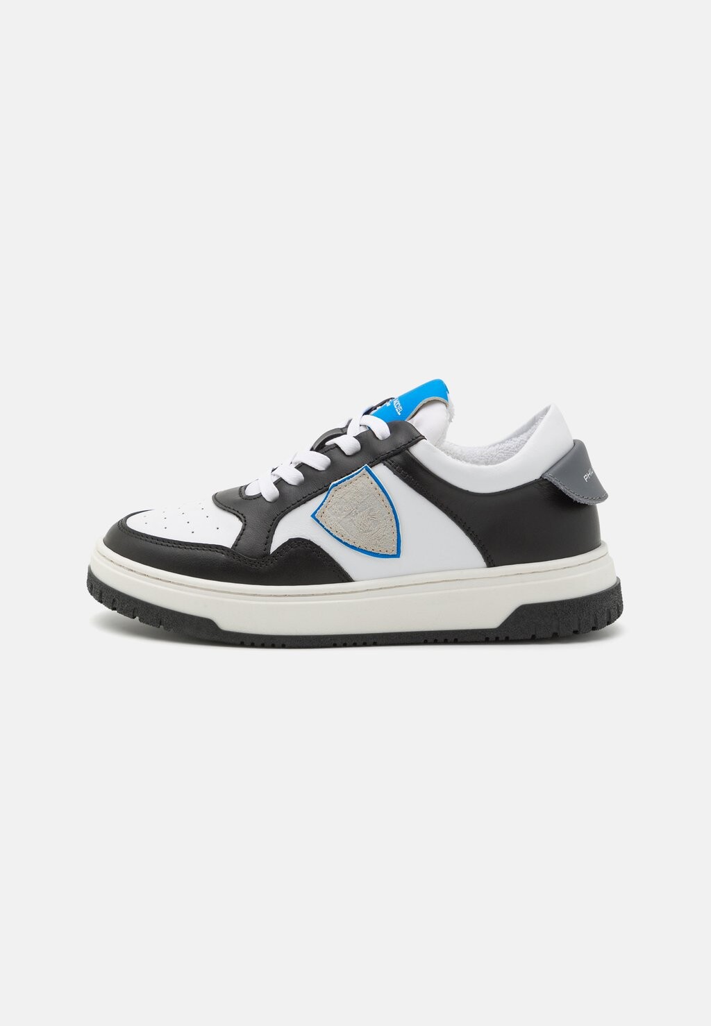 

Полукеды Unisex Philippe Model, цвет white/black/cobalt