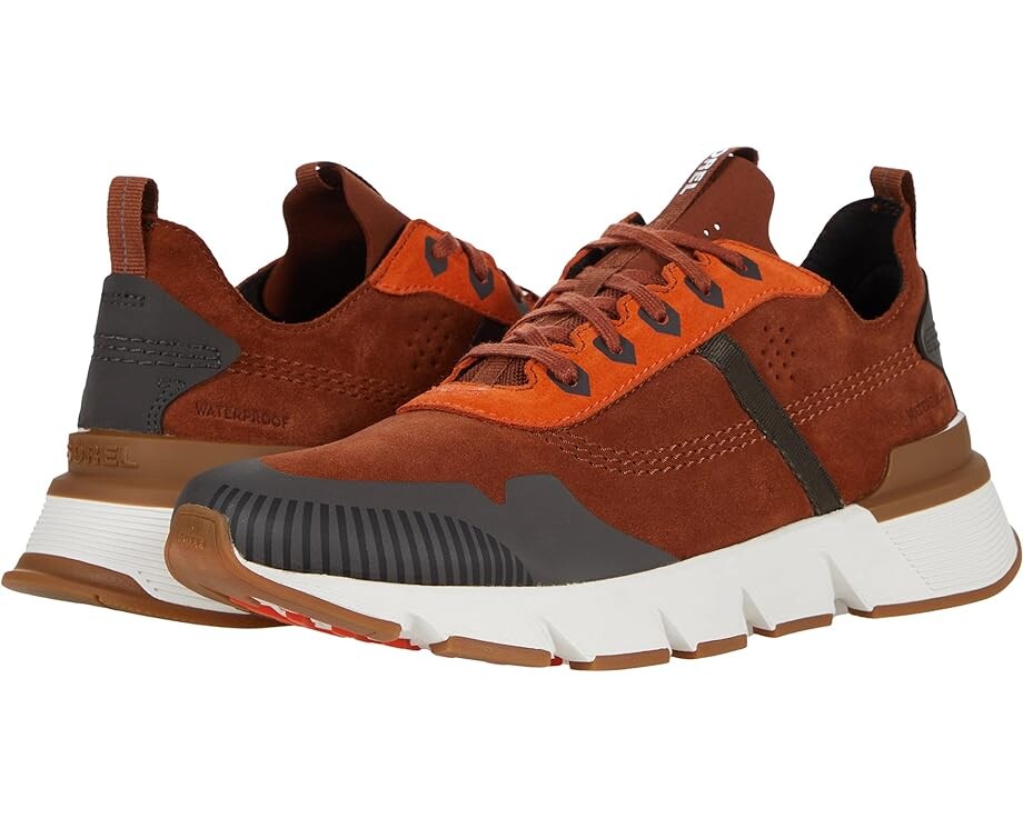 

Кроссовки SOREL Kinetic Rush Waterproof, цвет Dark Amber/Spark Orange