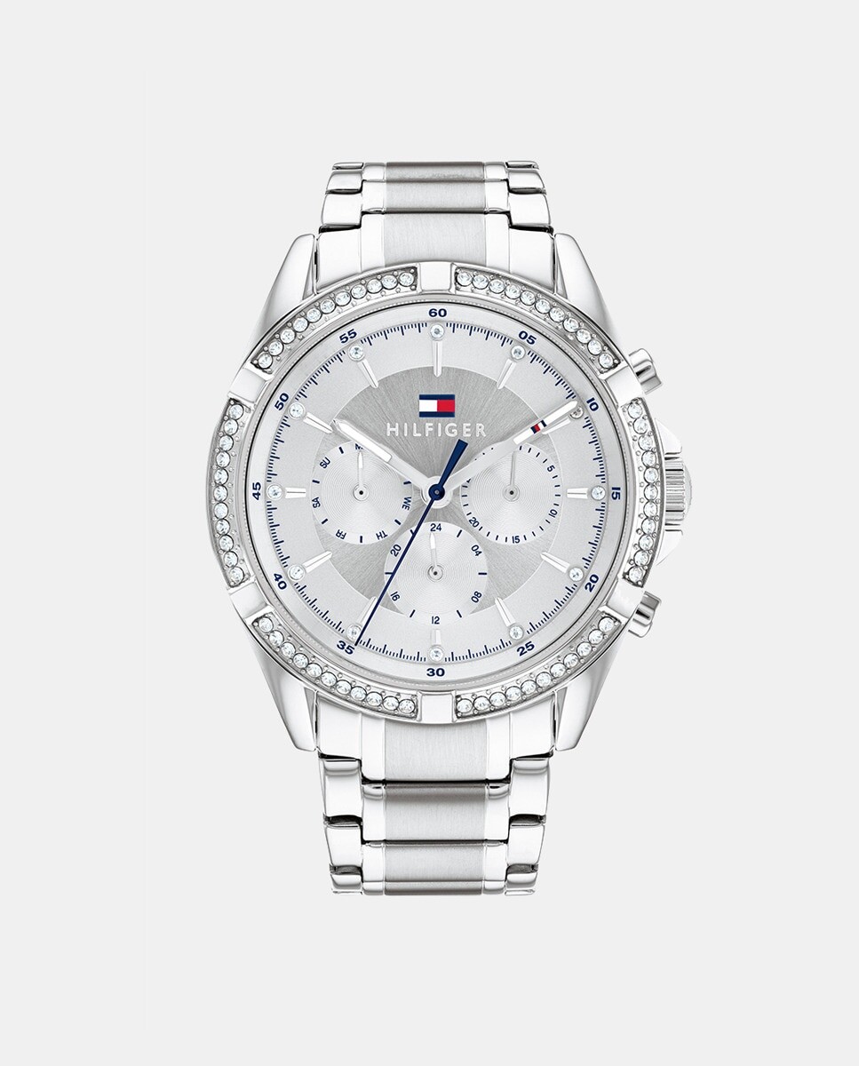 

Многофункциональные женские часы Kenzie 1782557 из стали Tommy Hilfiger, серебро