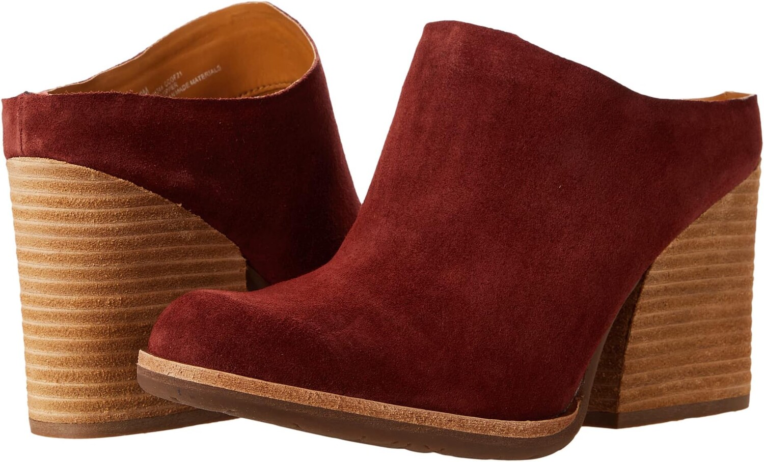 

Ботильоны на каблуке Challis Kork-Ease, цвет Dark Red Suede