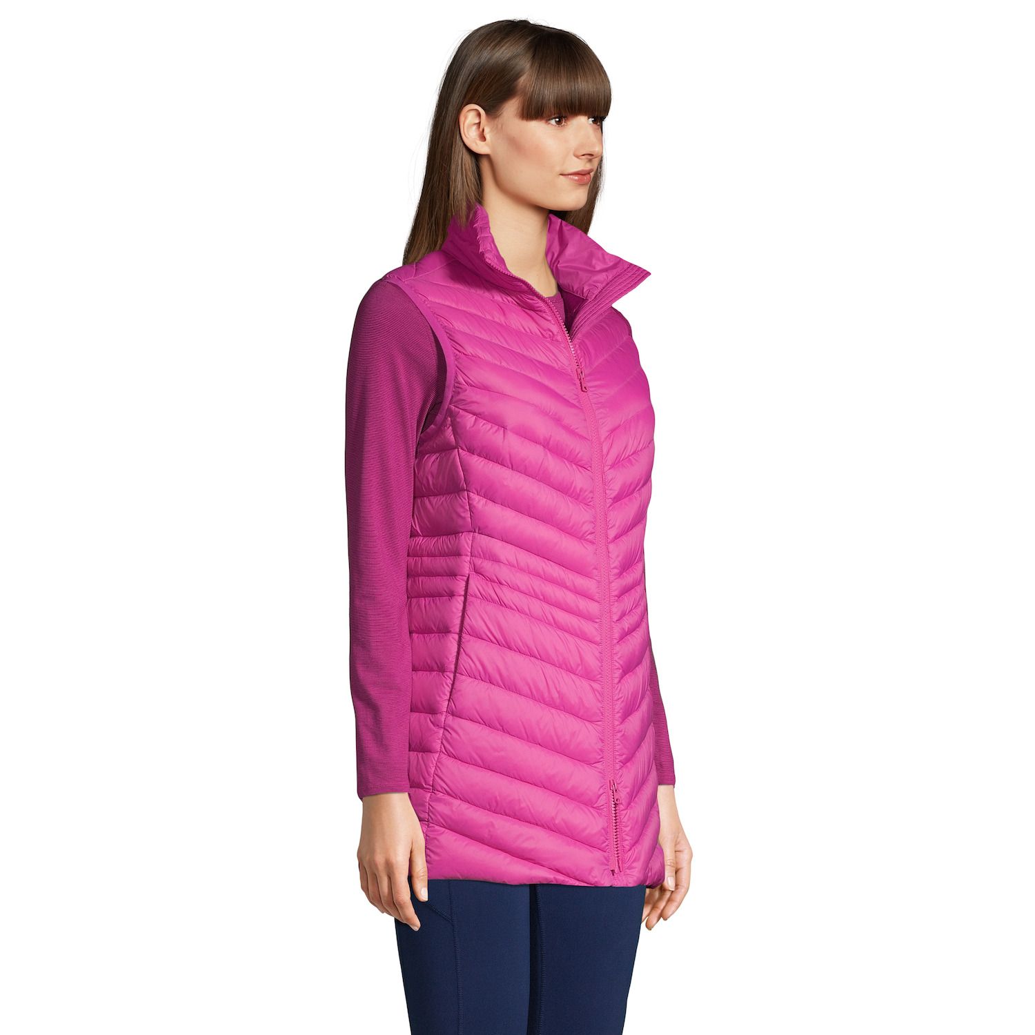 Lands end Pink Winter Ski