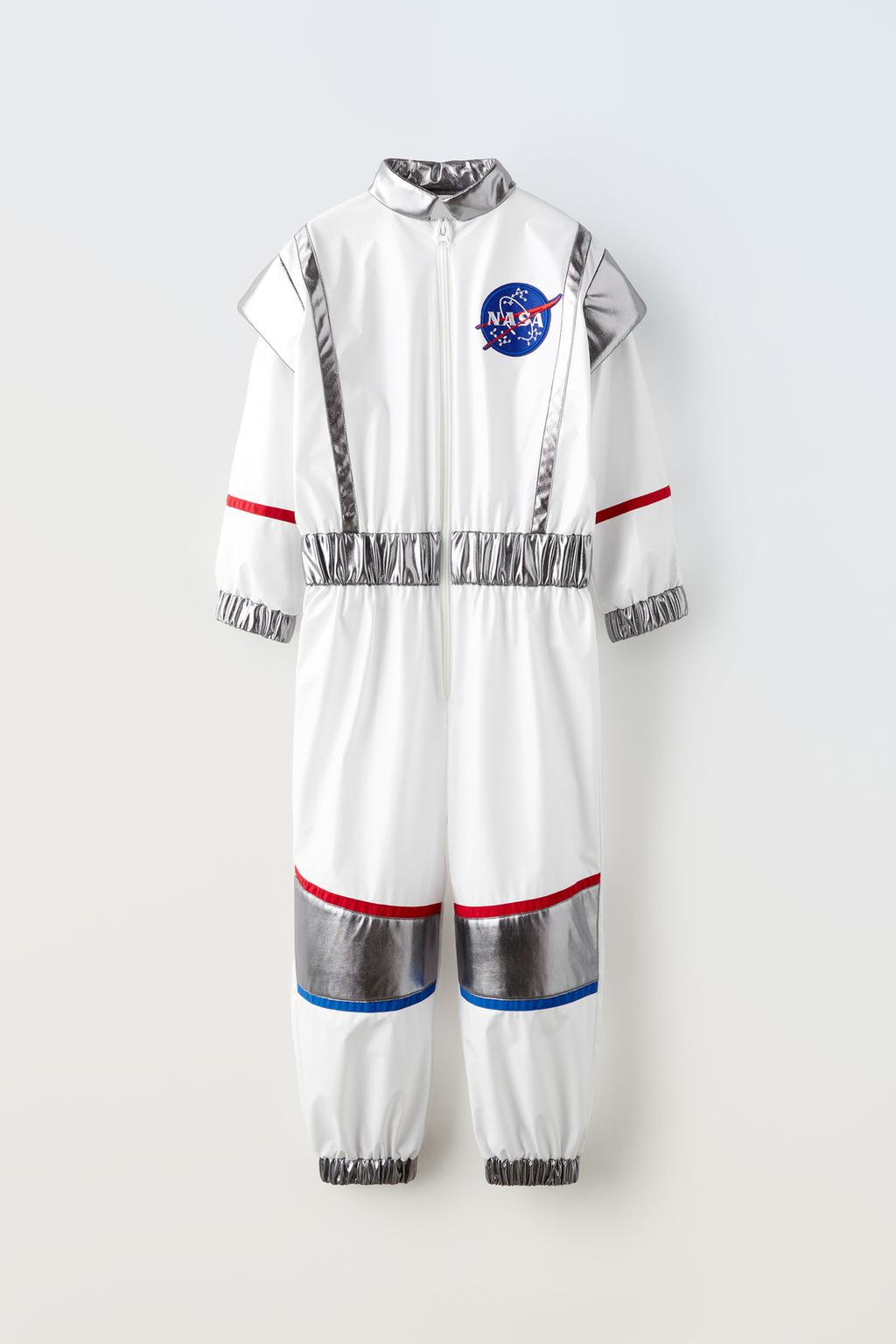 Костюм астронавта наса ZARA, белый аппликация аппликации пришивные нашивка на одежду аппликация с пайетками 20х19см швейная фурнитура