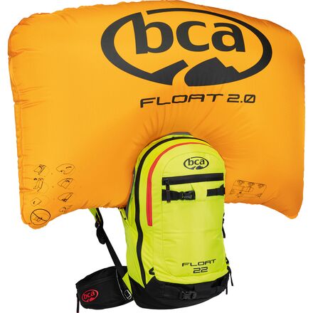 

2.0 Float 22 Лавинная подушка безопасности Backcountry Access, цвет Radioactive Lime