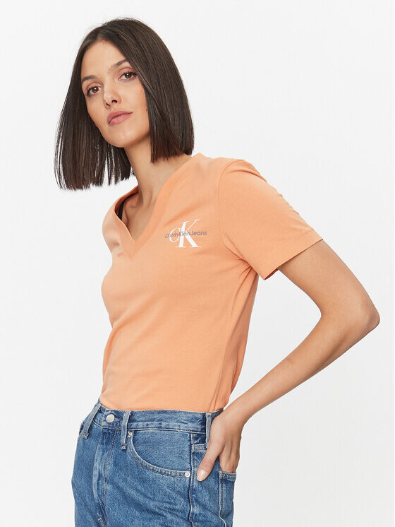 

Футболка стандартного кроя Calvin Klein, оранжевый