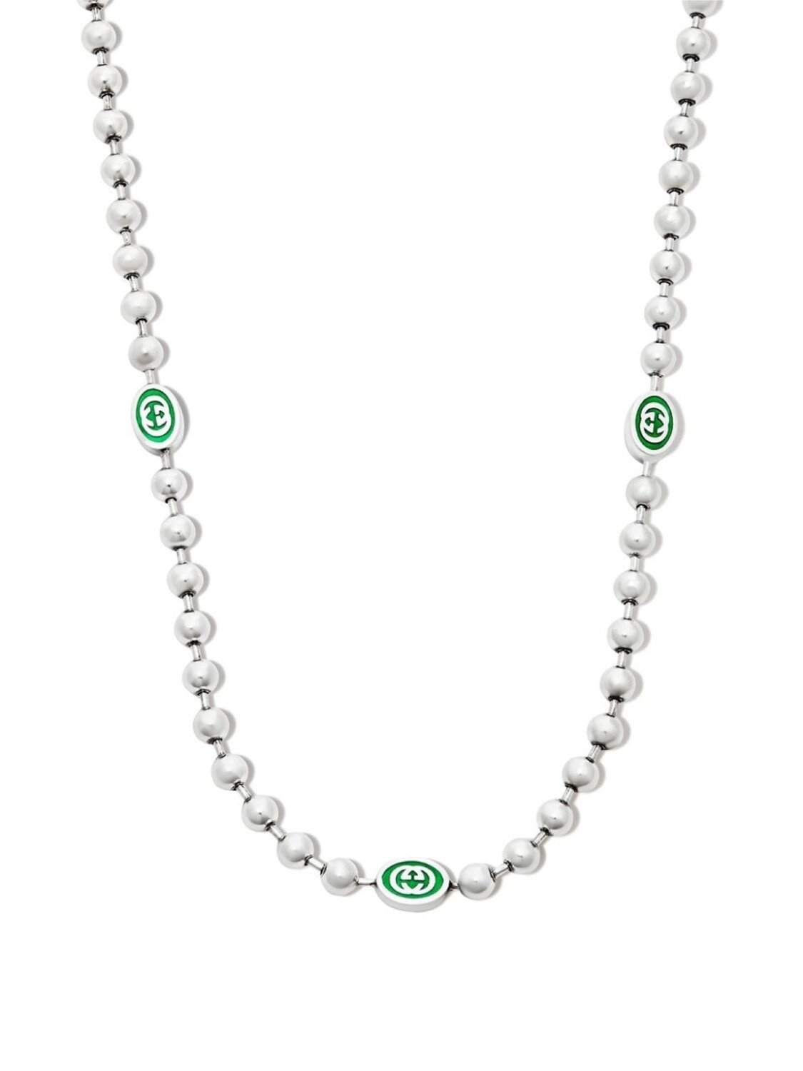

Цепочка на шею с логотипом Interlocking G Gucci, серебряный