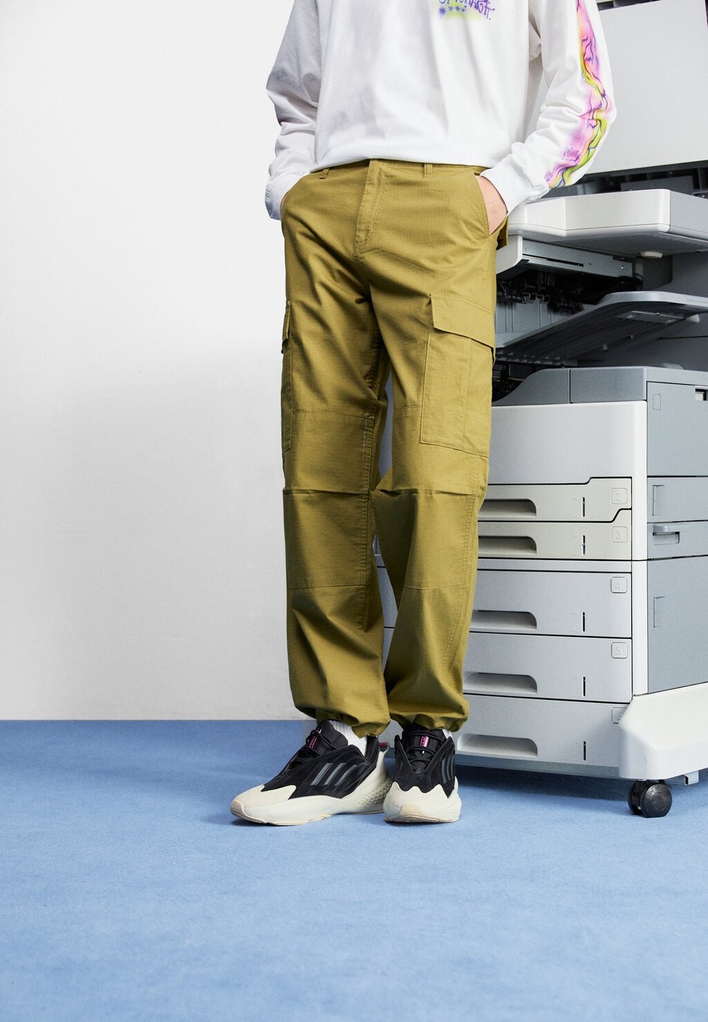

Брюки с боковыми карманами Pant Carhartt WIP, лиственница полосатая