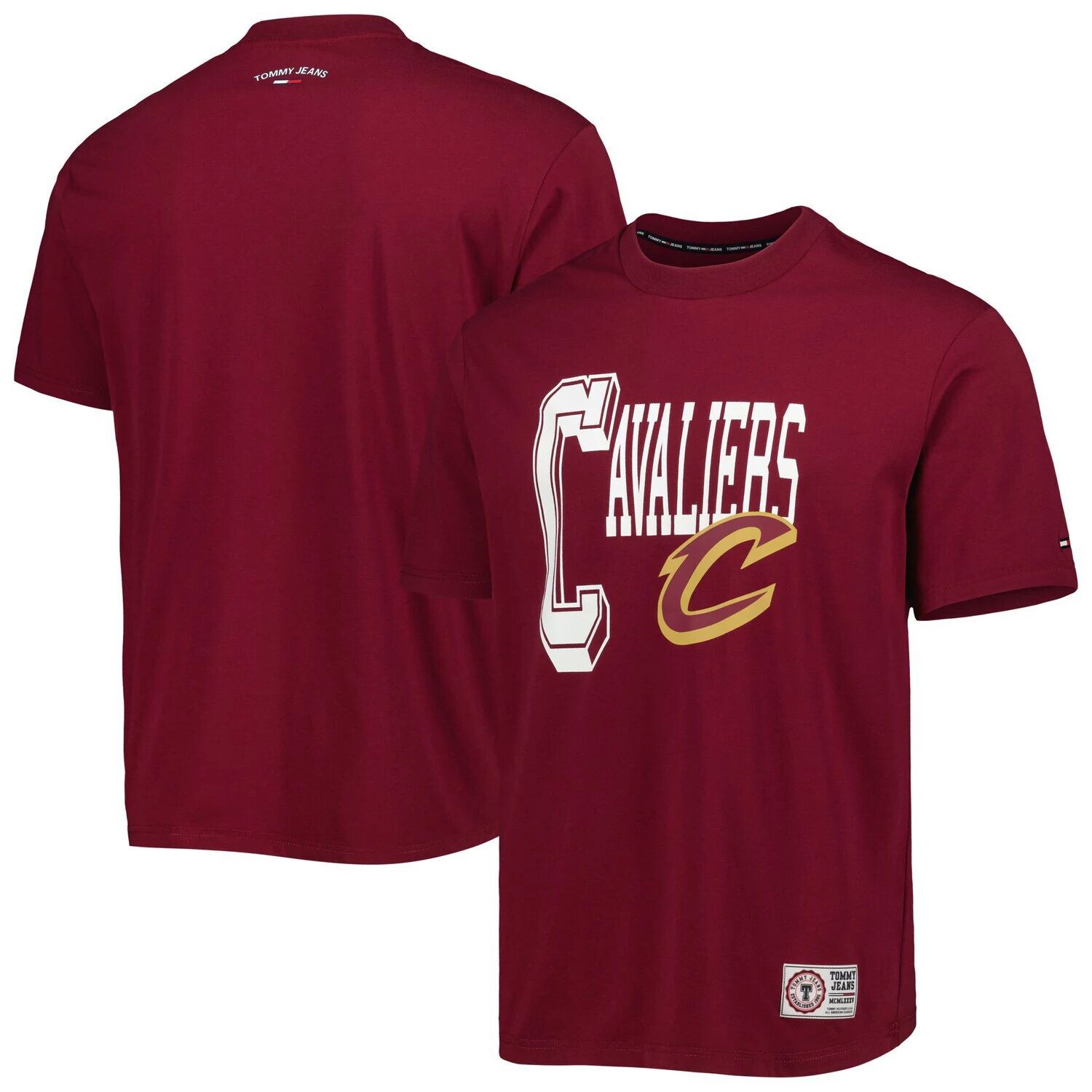 

Мужская футболка Tommy Jeans Wine Cleveland Cavaliers Mel Varsity
