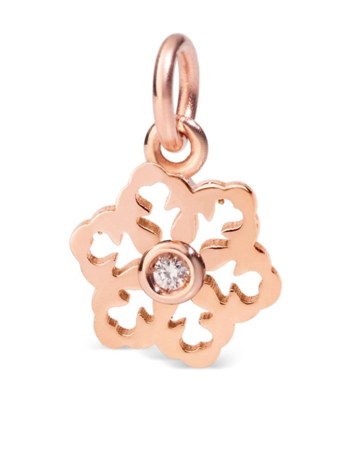 

Подвеска Snowflake из розового золота с бриллиантами Dodo, розовый