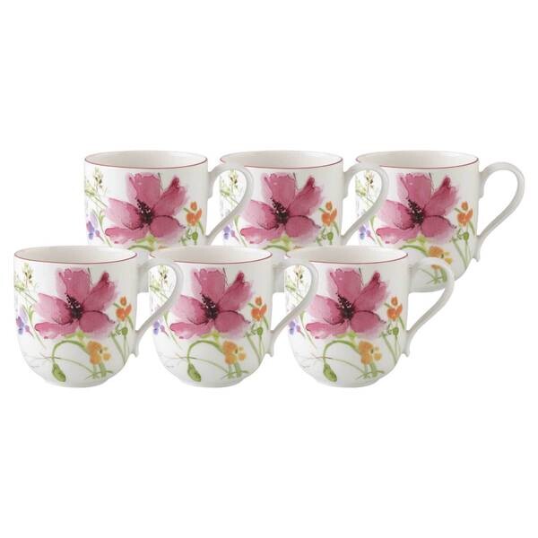 

Набор кофейных кружек mariefleur basic, 6 шт. Villeroy & Boch, мультколор