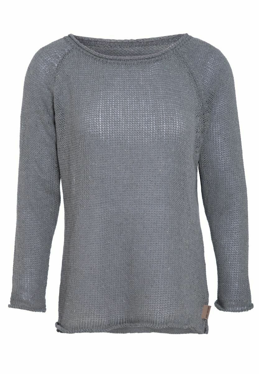 Джемпер Knit Factory, светло-серый джемпер knit factory черный