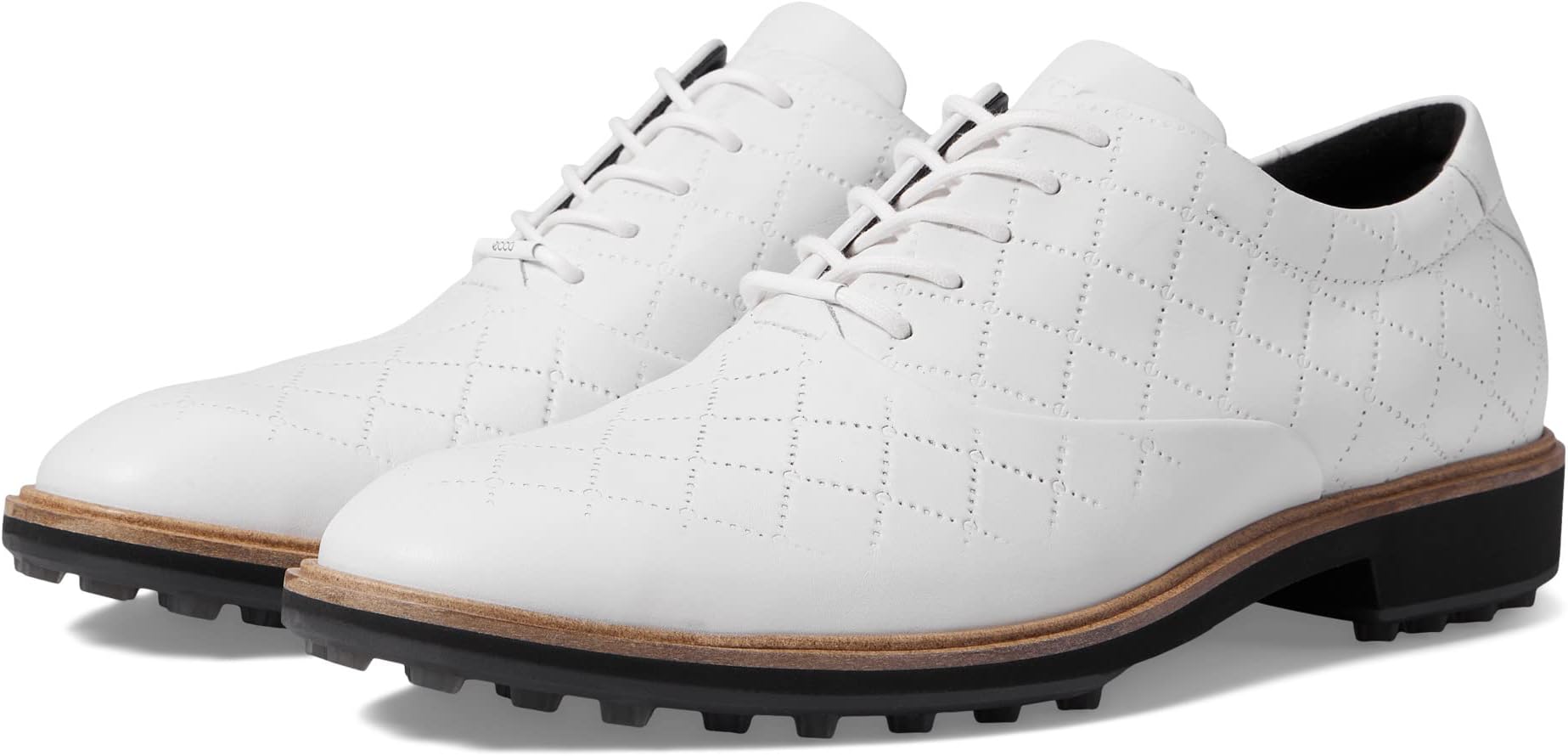 Кроссовки Classic Hybrid Hydromax Golf Shoes ECCO, цвет White Cow Leather