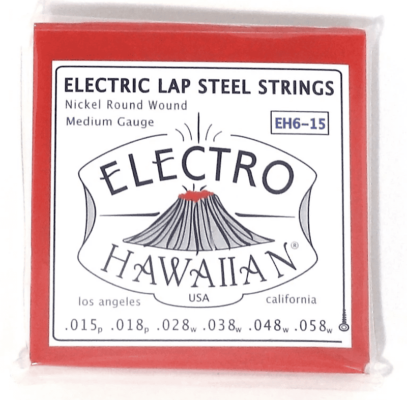 Электрогитара Asher Electro Hawaiian Lap Steel Strings for 6-String Lap Steel 2022