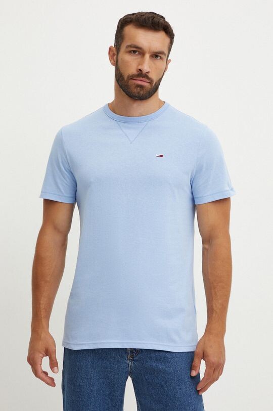 

Хлопковая футболка Tommy Jeans, синий