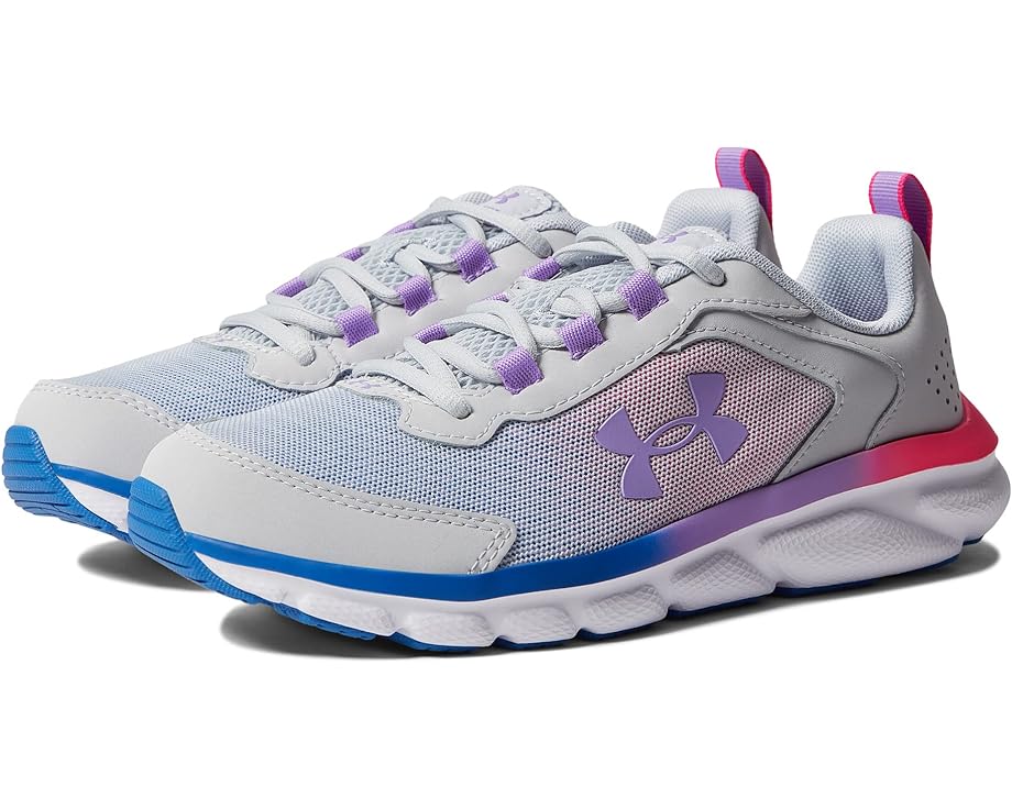 

Кроссовки Under Armour Assert 9, цвет Halo Gray/White/Vivid Lilac