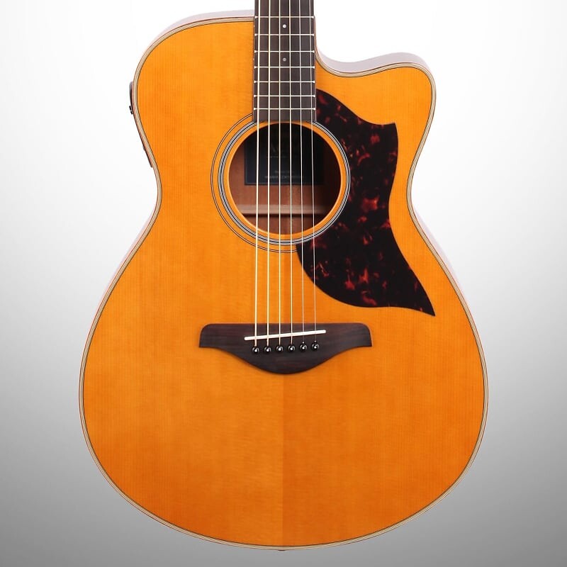 

Акустическая гитара Yamaha AC1M Acoustic-Electric Guitar, Vintage Natural