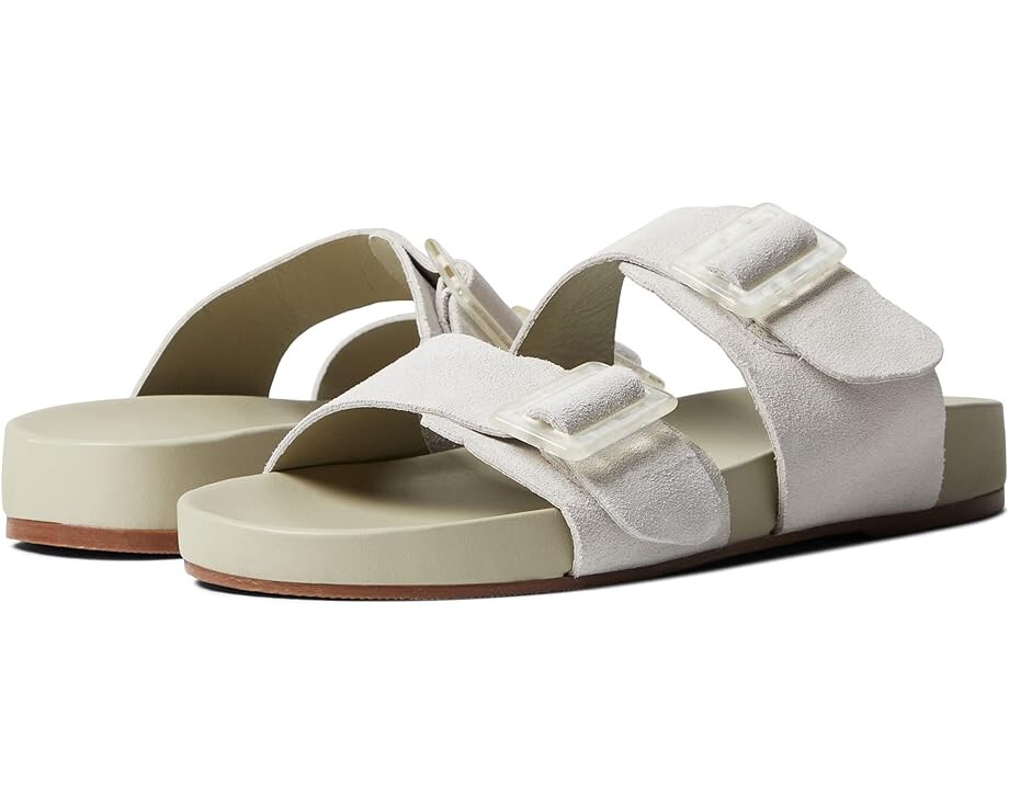 

Сандалии KAANAS Kuala Suede Pool Slide w/ Buckles, цвет Ice