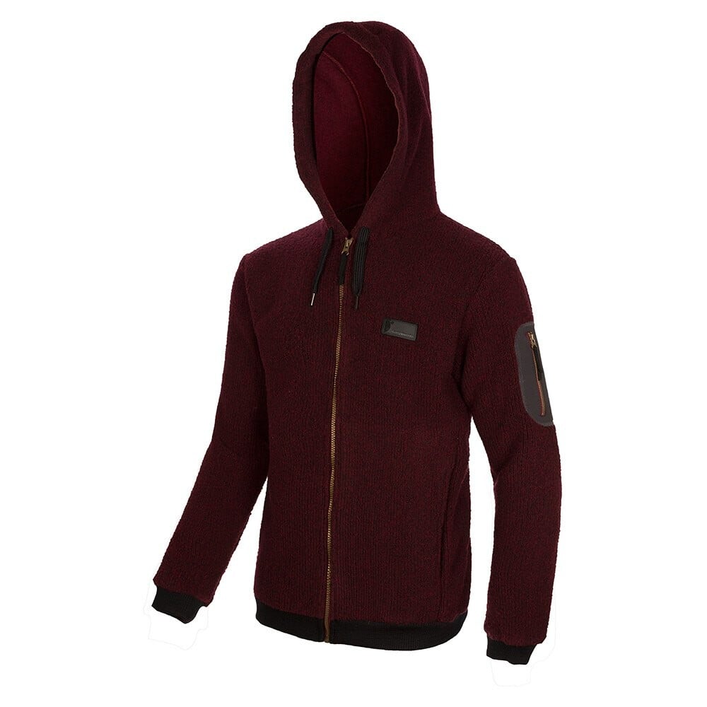 

Толстовка на молнии Trangoworld Tindaya Hooded, черный