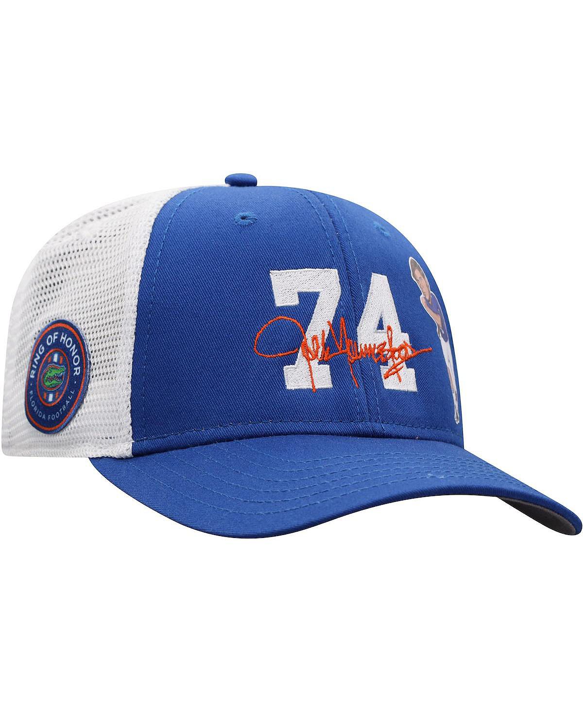 

Мужская кепка Jack Youngblood Royal, White Florida Gators Ring of Honor Trucker Snapback Top of the World