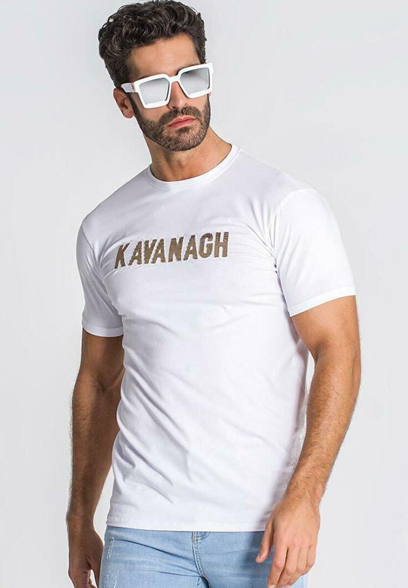 

Футболка с принтом Sequin Luxe Tee Gianni Kavanagh, белый