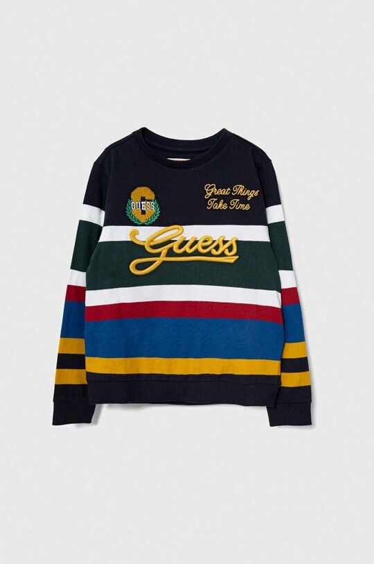 

Детская хлопковая толстовка Guess, мультиколор