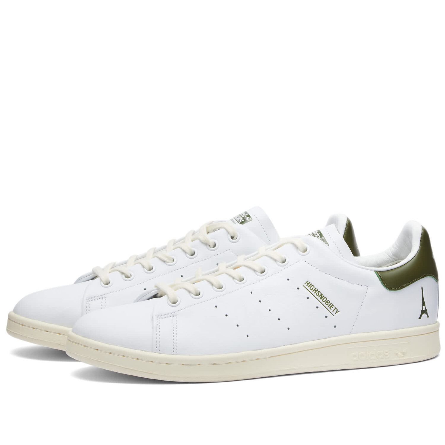 

Кроссовки Adidas X Highsnobiety Stan Smith, цвет White & Cream, Серый