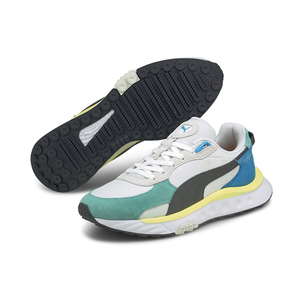 Кроссовки Puma Wild Rider Rollin , белый кроссовки puma wild rider rollin unisex elektro aqua white