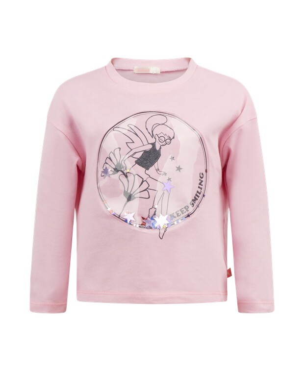 

Топ с длинными рукавами Billieblush, розовый