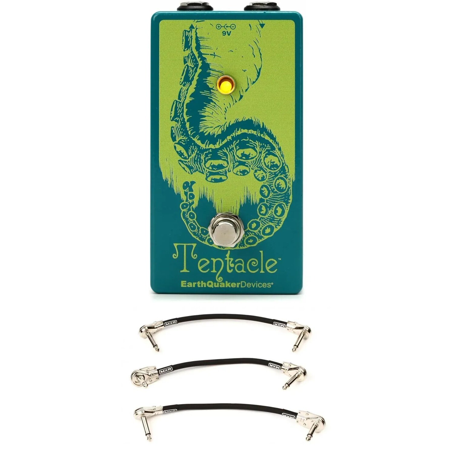 

EarthQuaker Devices Tentacle V2 Аналоговая педаль октавы вверх с 3 соединительными кабелями