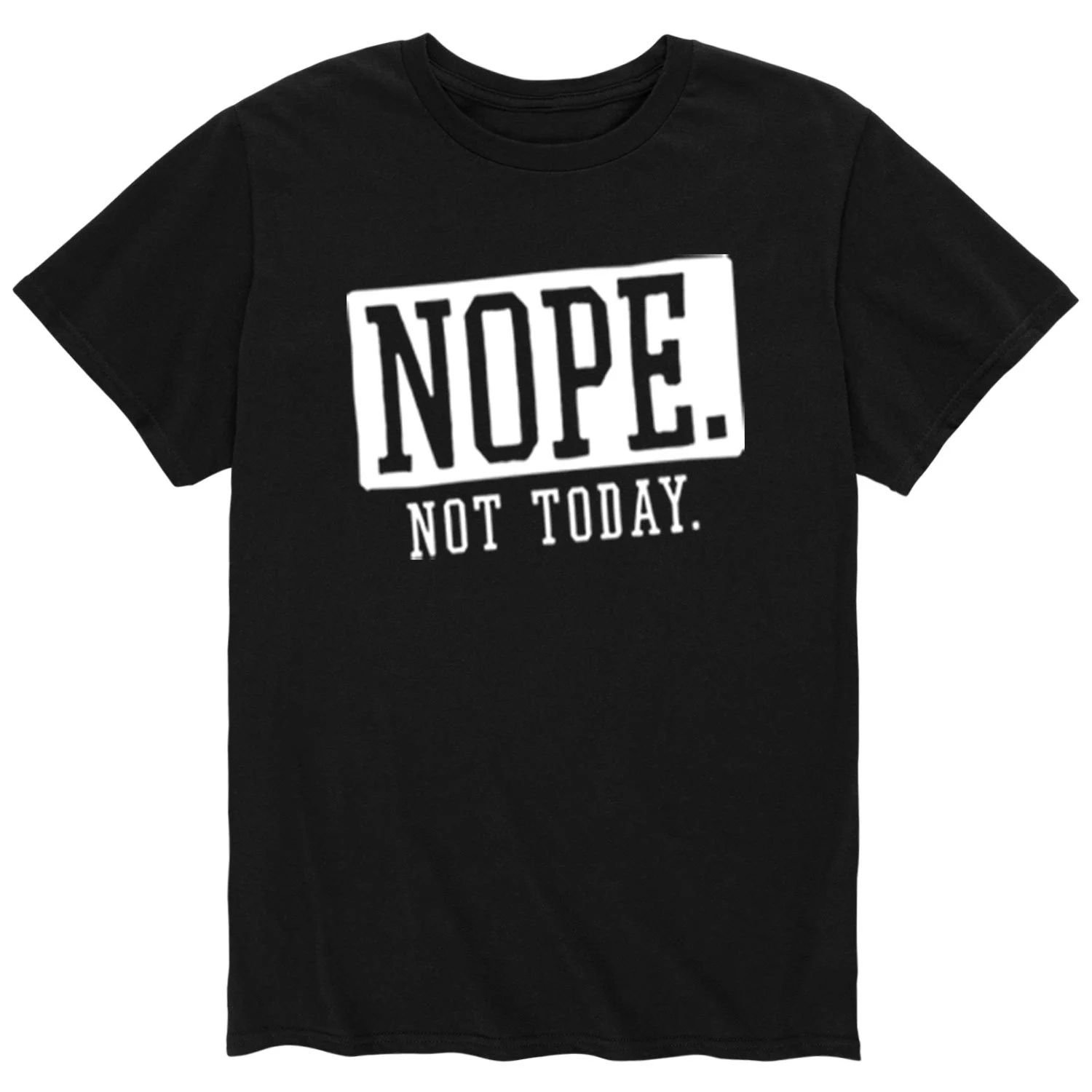 

Мужская футболка Nope Not Today Licensed Character