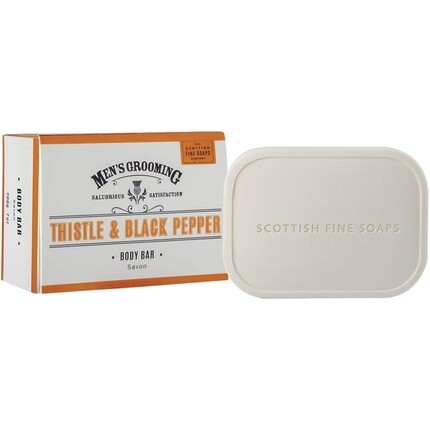 

Батончик для тела «Чертополох и черный перец» 200 г, Scottish Fine Soaps