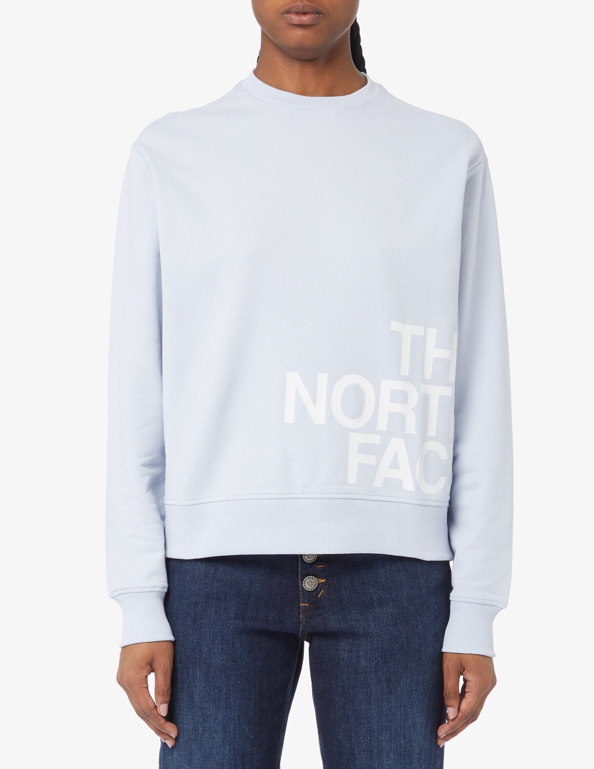 

Толстовка Взорванный вверх The North Face, светло-синий