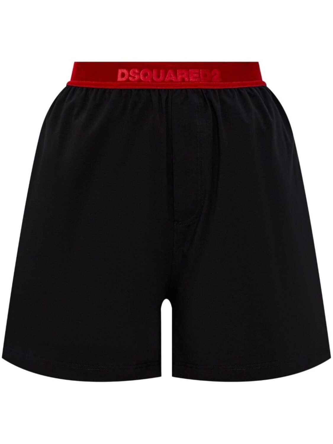 

Dsquared2 dSQUARED2 хлопковые шорты с эластичной талией, черный